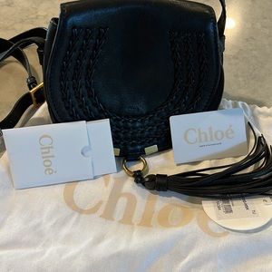 Authentic Chloe mini Marcie braided bag.